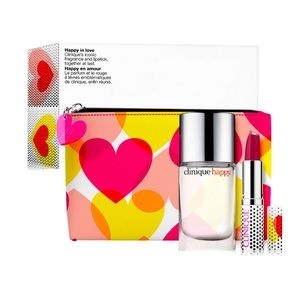 Clinique Happy in Love Fragrance & Lipstick